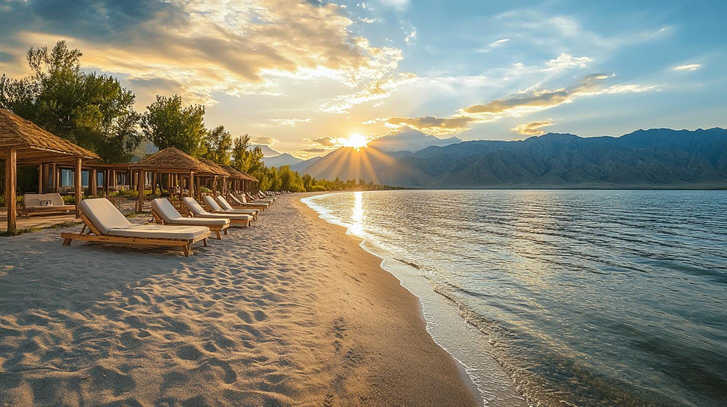 Кыргызское взморье Иссык-Куль